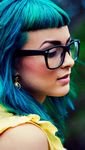 pic for sexy blue hair girl 
